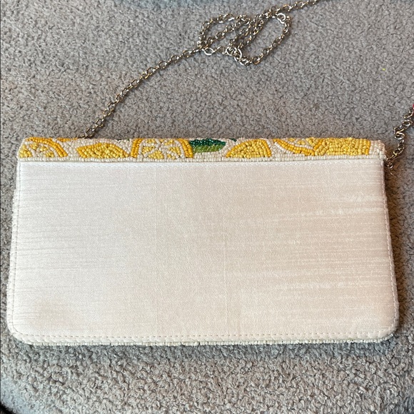 Kelly & Katie Citrus Beaded Clutch NWT - Picture 6 of 8